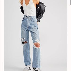 NWT Agolde 90'S JEAN MID RISE LOOSE FIT Wander